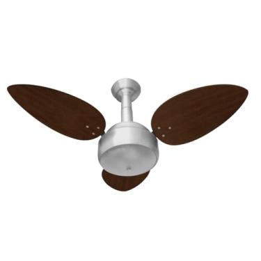 Imagem de Venti-Delta Ventilador de Teto Miray Prata 3 Pás 220 V C3V, 403220, 130 W, Prata