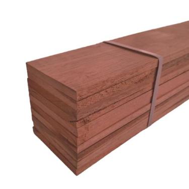 Imagem de 20 Ripas Sarrafos Eucalipto 1x10x30cm Aplainado Artesanato - Tudo Jard