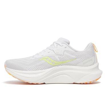 Imagem de Saucony Tênis feminino Tempus 2, Branco/Sunny, 36