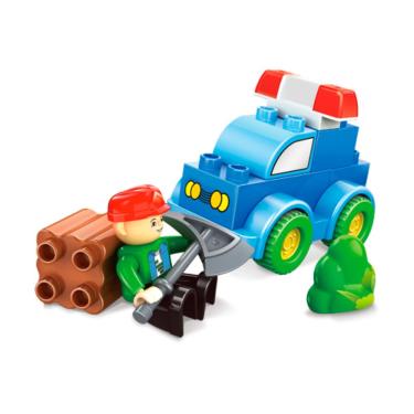 Imagem de Blocos De Montar Block Brinq Policia Florestal Polibrinq