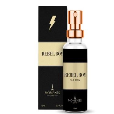 Imagem de Perfume Rebel Boy masculino 15 ml Moments Paris