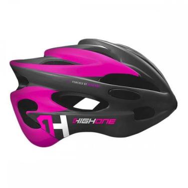 Imagem de Capacete High One Volcano New C/luz Cinza/lilas