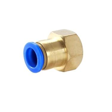 Imagem de DFAMIN Conector rápido fêmea pneumático PCF de 50 peças encaixe 4-M5 4-01 6-01 6-02 1/8 /1/4 3/8 1/2 rosca para tubo 4 mm 6 mm 8 mm 10 mm 12 mm (PCF6-01)