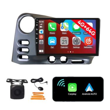 Imagem de [4G + 64G] Carplay Android Auto Car Stereo Navigation Touchscreen FM Autoradio Head Unit WiFi Multimedia Player GPS Radio DSP para Toyota Corolla Matrix 2003 2004
