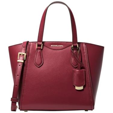Imagem de Michael Kors Bolsa transversal Taryn, Ferragens douradas/vermelho escuro, One Size