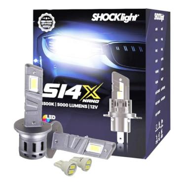 Imagem de RAFCAR - PAR Lâmpadas LED H1 NanoLed Premium S14x 6500k 5000lm Canbus + Par Led T10