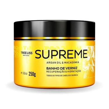 Imagem de Tratamento Capilar Banho De Verniz Supreme Treeliss - Treeliss Profiss