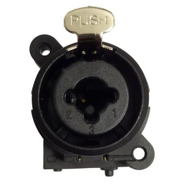 Imagem de Conector XLR / P10 Combo Painel XLR COMBO - SANTO ANGELO