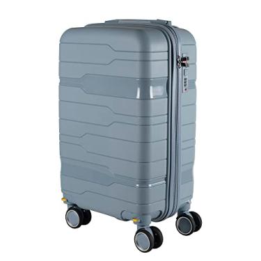 Imagem de Mala de Bordo 10KG Polipropileno Com Rodas Giratórias (Azul Claro)