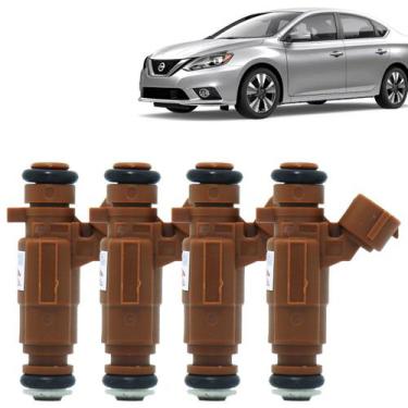 Imagem de 4x BICOS INJETORES SENTRA 2.0 FLEX 2014 Á 2018 0280157146   - GENUINE
