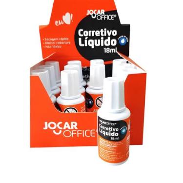 Imagem de Kit 5 Corretivos Escolar Branquinho 18Ml - Jocar Office