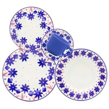 Imagem de Aparelho De Jantar E Chá 20 Peças Donna Sossego presente casamento cozinha xicara pires