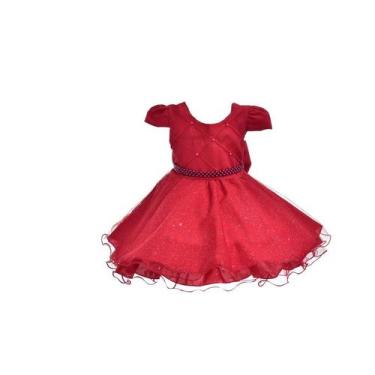Imagem de Vestido festa infantil princesa menina - LIG LIG, 2, Vermelho
