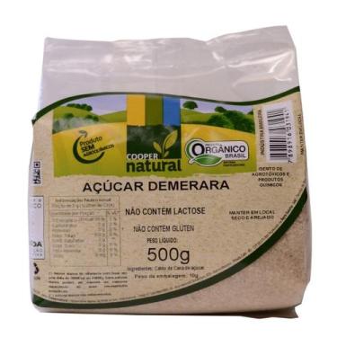 Imagem de AÇÚCAR DEMERARA ORGÂNICO COOPERNATURAL 500g