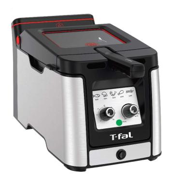 Imagem de Fritadeira T-Fal Electrics em aço inoxidável 3,5 L 1800 W prata