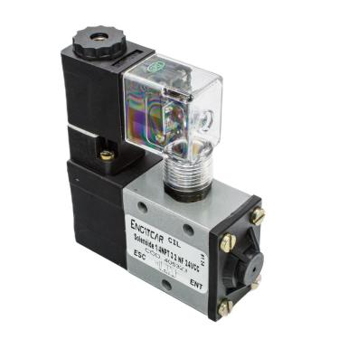 Imagem de Válvula Solenoide 24V 3/2 Vias 1/4 Polegadas npt - engatcar - 405323