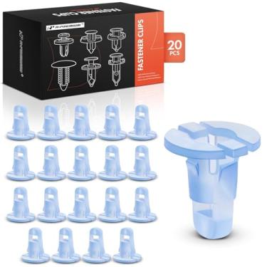 Imagem de A-Premium 20 peças de nylon balancim e ilhós de painel de acabamento de porta compatíveis com modelos Nissan 1982-2025 - para furo de 8 mm