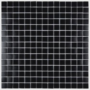 Imagem de Pastilha de Vidro Oasis 32,7x32,7cm Telada Preto