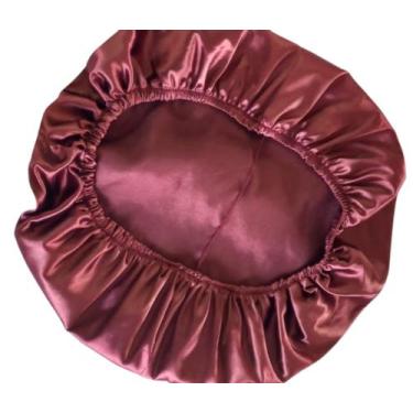 Imagem de Touca de Cetim anti frizz para dormir confortável - Herdeiras Pijamas,