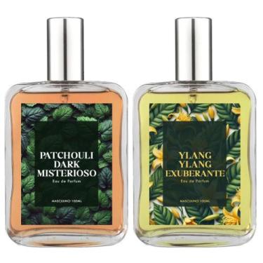 Imagem de Kit Perfume Masc. Patchouli Misterioso E Ylang Ylang 100Ml - Essência 
