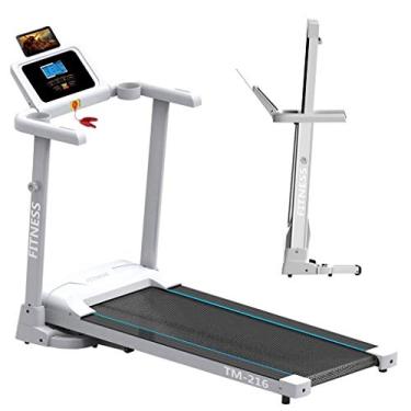 Imagem de Esteiras dobráveis para casa, dobrável, com inclinação, esteira elétrica inteligente, dobrável, para corrida, espaço para corrida