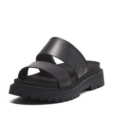Imagem de Timberland Sandália feminina Clairemont Way Slide, Grão integral preto, 39