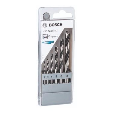 Imagem de Jogo 6 Brocas Aço Rápido Bosch Hss-pointteq