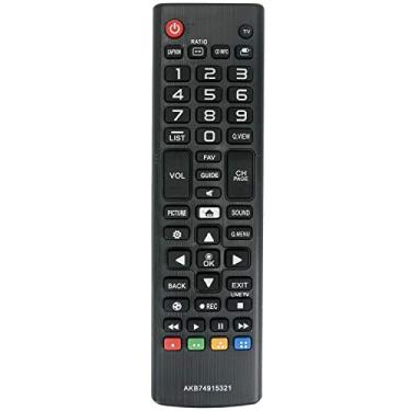 Imagem de Beyution AKB74915321 Controle remoto de substituição compatível com LG TV 43LJ510T 43LJ5100 49LJ5100 32LF550B 32LF565B 50LF5650 55LF5650 60LF5650 43LF5411 0 43L F5700 49LF5410 49LH510T 43LF5100