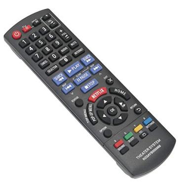 Imagem de Controle remoto de substituição N2QAYB000966 adequado para sistema de som Panasonic Blu-ray Disc Home Theater SC-BTT466 SA-BTT405 SA-BTT465 SA-BTT466 SC-BTT105 SC-BTT405 SC-BTT433 SC-BTT465 SC-BTT7878