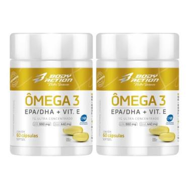Imagem de Kit com 2 Ômega 3 TG Ultra Concentrado – EPA + DHA | 60 Cápsulas cada com Selo IFOS