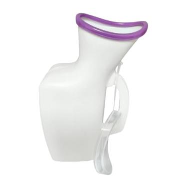 Imagem de Aymzbd Garrafa mictório feminino à prova de vazamentos com alça, garrafa portátil para xixi, para hospital, acampamento, diabetes, idosos, viagens