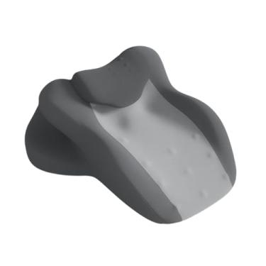 Imagem de IEUDNS Almofada de apoio para pernas, almofada para elevação pernas, travesseiro simples e respirável com a face para baixo, de espuma viscoelástica para, Cinza Escuro