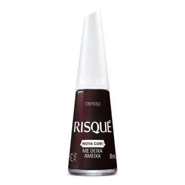 Imagem de Esmalte Risqué Nova Cor Cremoso Cor Me Deixa Ameixa 8ml
