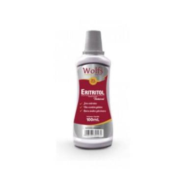 Imagem de Adoçante Eritritol Natural Liquido 100ml Wolfs, 1