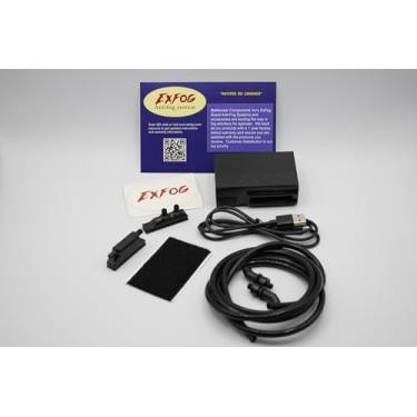 Imagem de ExFog Kit antiembaçamento XT Essential (sem faixa de cabeça ou faixa em T incluída) – Unidade leve antiembaçamento para airsoft, paintball, esqui, esportes e óculos de construção