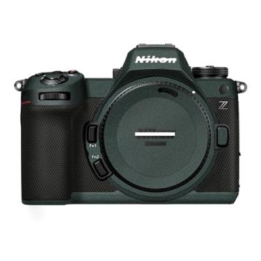 Imagem de Mebont Adesivo de capa de câmera antirarranhões para Nikon Z6 III/Z63 Full Frame sem espelho, filme protetor de corpo de câmera de vídeo, antidesgaste, decoração protetora de pele #Turquesa verde