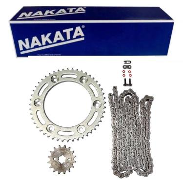 Imagem de Kit Coroa Pinhao Corrente - Nxr160 2015 A 2019 / Xre190 Bros 2015 A 2019 - Tm10190R