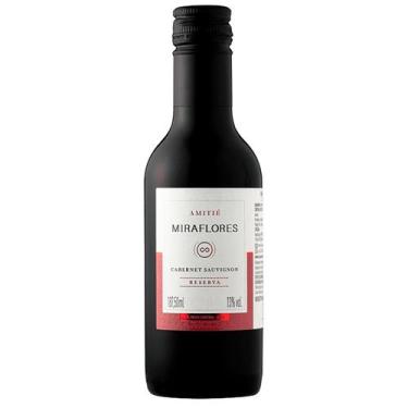 Imagem de Mini vinho amitié miraflores cabernet sauvignon tinto 187ml