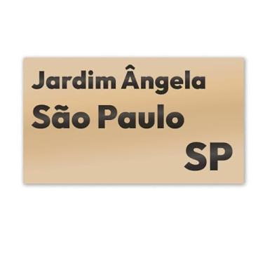 Imagem de Imã de Geladeira Jardim Ângela São Paulo MDF 7cm x 4cm