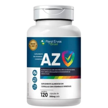 Imagem de Multivitaminico AZ 120 capsulas Floral ervas do Brasil