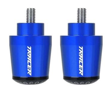 Imagem de Extremidades de manoplas de guidão de motocicleta, tampas de extremidade de manoplas, acessórios deslizantes de peso para Tracer 700 Tracer700 2016 2017-2020