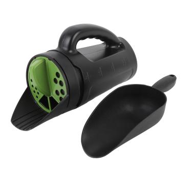 Imagem de Espalhador de Mão para Areia de Sal, Semeadora Manual de 80 Onças Com 3 Aberturas, Alça Ergonômica, PE, PP, ABS, Portátil, Fácil de Usar, para Jardim Com e Fertilizante