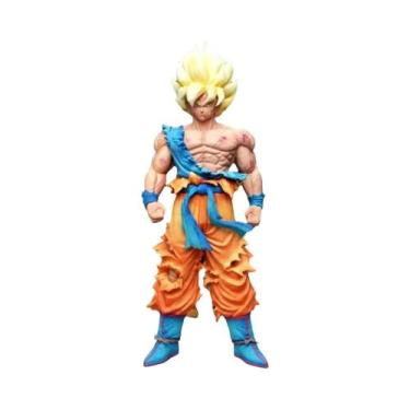 Imagem de Figura De Ação Super Saiyan Goku 27-28cm Anime Dragon Ball Z Estátua D