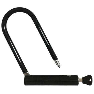 Imagem de Cadeado Bike Bicicleta U Lock Trava Chave 21 X 14cm