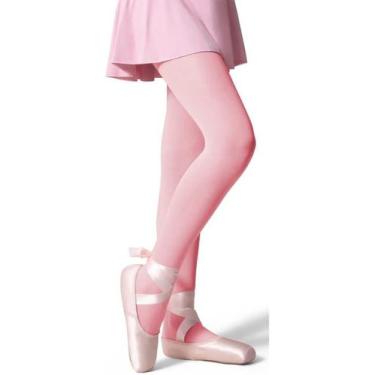 Imagem de Meia-Calça Ballet Jazz Selene 9580.002 Infantil Fio 40 Poliamida T. P/