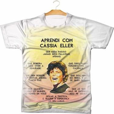 Imagem de Camiseta Cassia Eller MPB - 04 - MAHALO CAMISETAS, Branco, INFANTIL 14