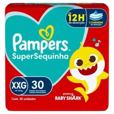 Imagem de Fralda Pampers Supersec Mega XXG 30 unidades