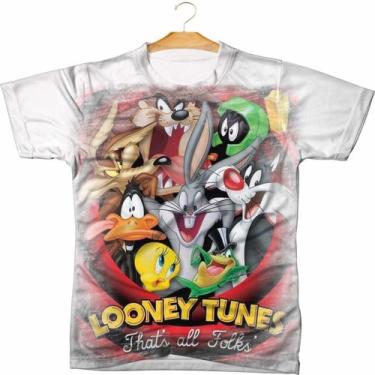Imagem de Camiseta Camisa Looney Tunes Masculino Feminino Infantil - 08 - MAHALO