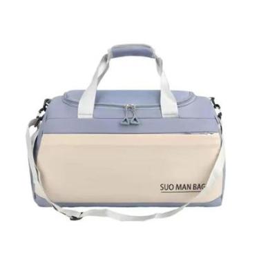 Imagem de Bolsa Transversal Academia Mala de bordo Academia Esportiva dia a dia 10kg Viagem Grande-Unissex