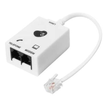 Imagem de Micro Filtro Adsl Duplo Para Modem E Telefone - s/m